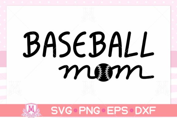 Baseball Mom SVG, Baseball, Mom, Sport Review