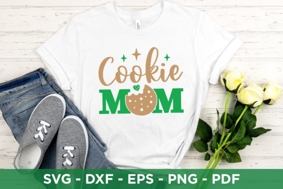 Cookie Mom SVG, Girl Scout Cookie SVG