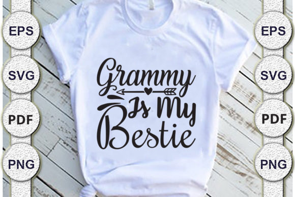 Grammy Is My Bestie Mom Svg Design Review