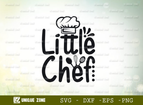 Little Chef SVG, Cooking Mom Svg