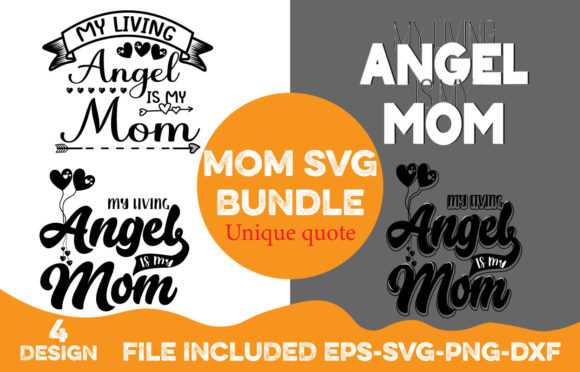 Mom SVG Design Bundle for T-shirt Vol-1
