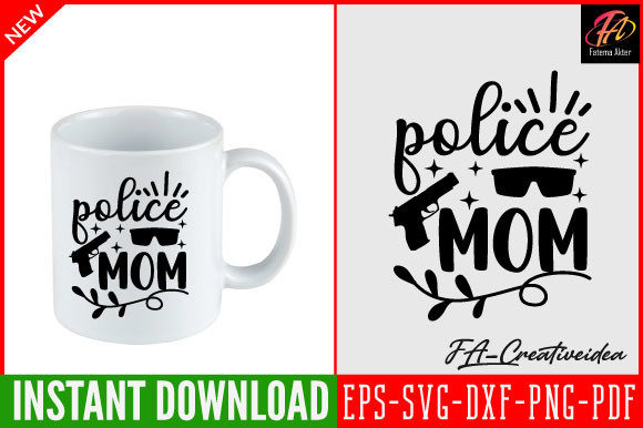 Police Mom Svg Design Graphics and Crafts Review